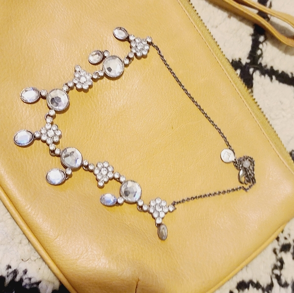 LC Lauren Conrad Gem Rhinestone Choker Necklace